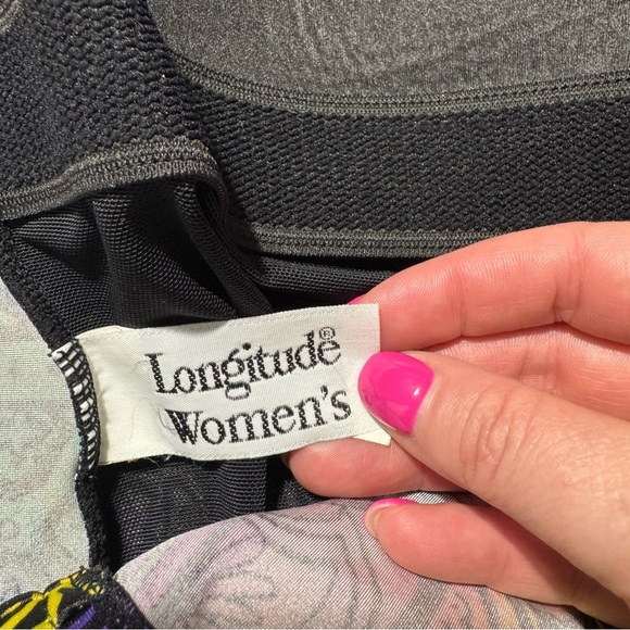 Longitude One Piece Bathing Suit Multicolour Pattern Size - Picture 4 of 14